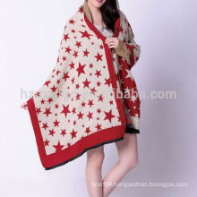Winter fashion dobby double sided pashmina shawl